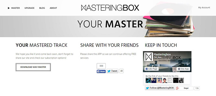 MasteringBOX: La soluzione per i vostri Master!
