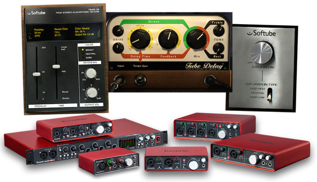 Softube & Focusrite: Una nuova collaborazione