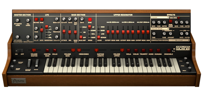 Solina V di Arturia, il ritorno del tipico suono anni 70