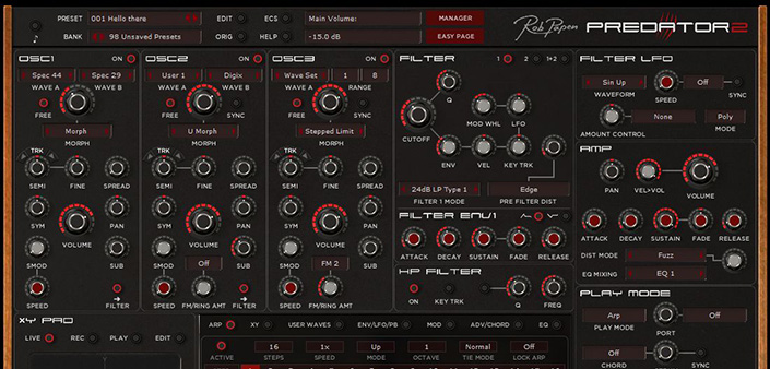 Rob Papen presenta Predator 2 Rob Papen presenta Predator 2