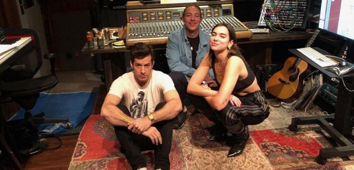 Diplo, Mark Ronson e Dua Lipa insieme Diplo, Mark Ronson e Dua Lipa insieme