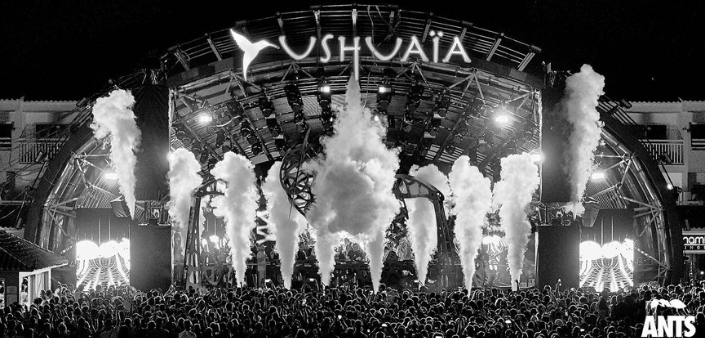 Ascolta le play list firmate Ushuaïa , Hï Ibiza e ANTS