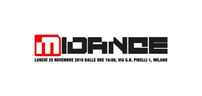Lunedì 25 novembre 19 a Milano c’è il Midance 2019 Midance