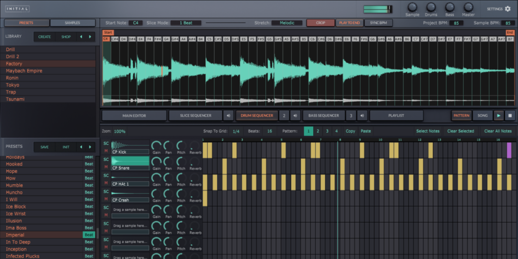 Programma per produrre Beat
