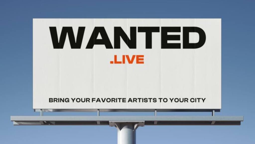 Wanted.Live: La Rivoluzione dei Concerti su Richiesta