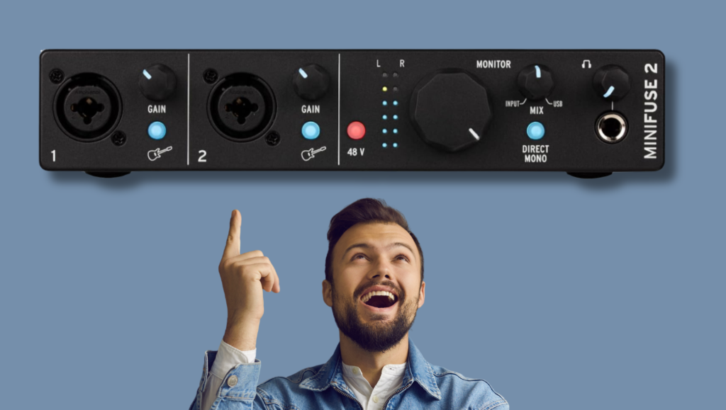 MiniFuse 2: L’Interfaccia Audio professionale in formato portatile