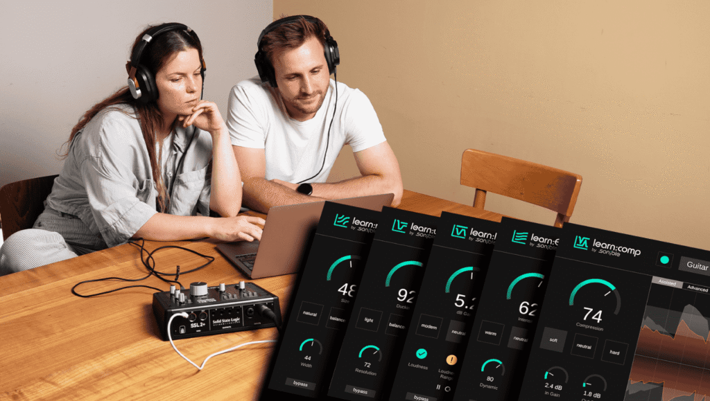 sonible learn bundle: Intelligenza Artificiale Rivoluziona il Mixing Audio