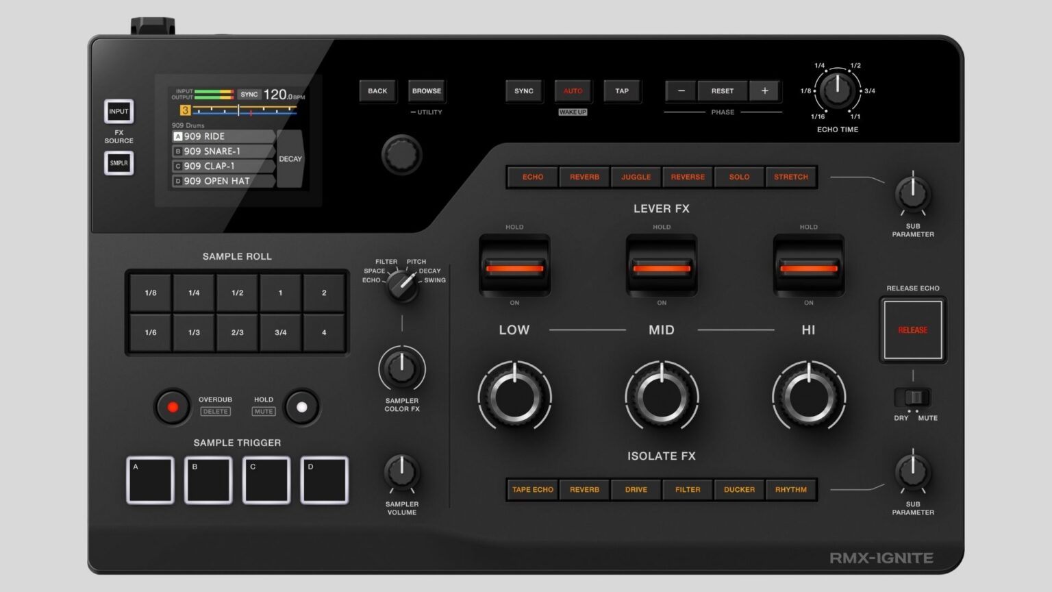 AlphaTheta RMX-IGNITE 2026: la nuova unit effetti DJ per performance uniche!