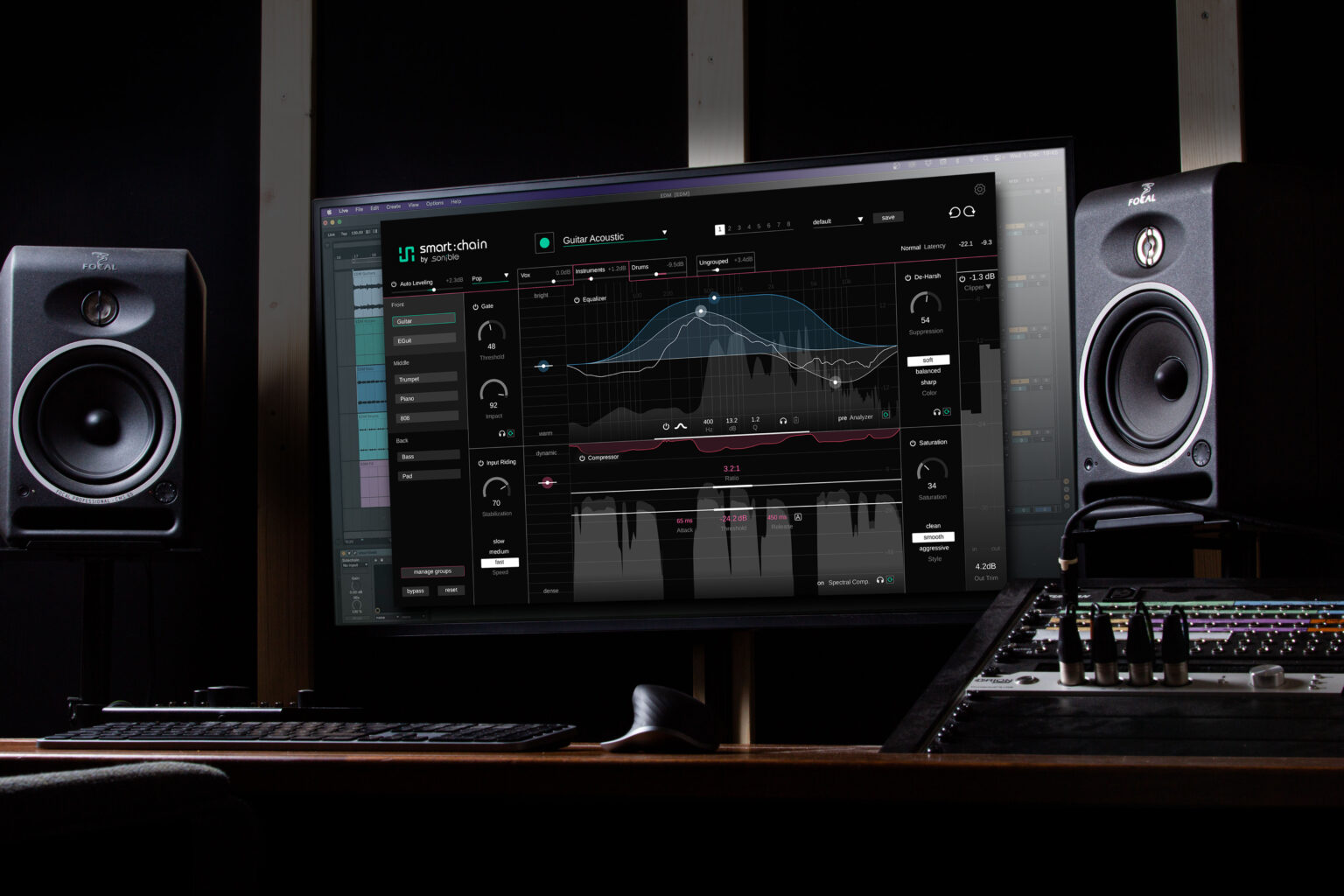 smart:chain di sonible: recensione del channel strip che mixa in modo connesso